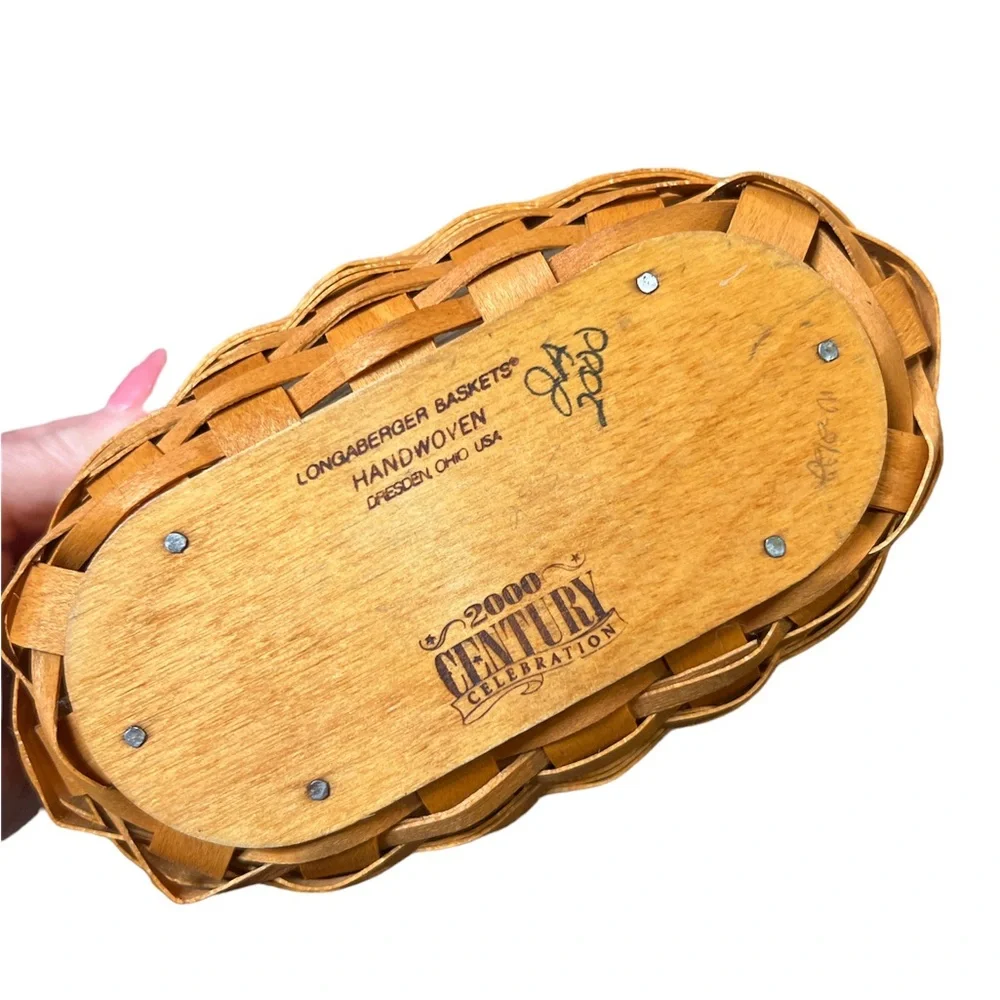 Longaberger Centry Celebration 2000 cheers basket